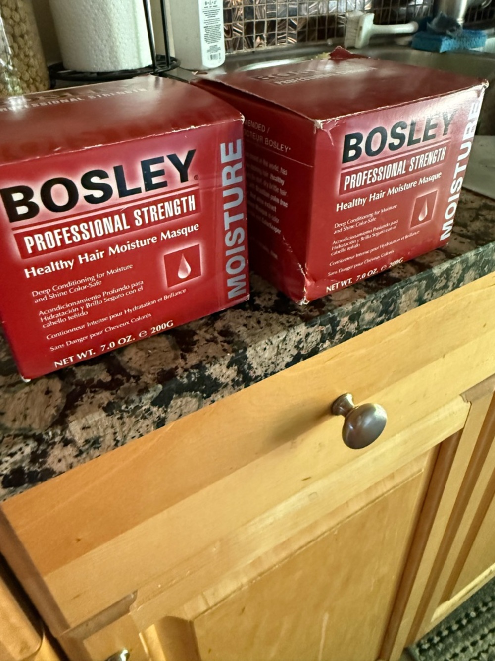LOT Of 2 Bosley Professional Strength Healthy Hair Moisture Treatment